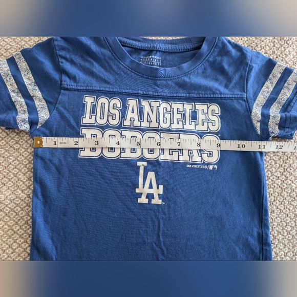 Kids Blue Los Angeles Dodgers T-Shirt - Picture 5 of 6